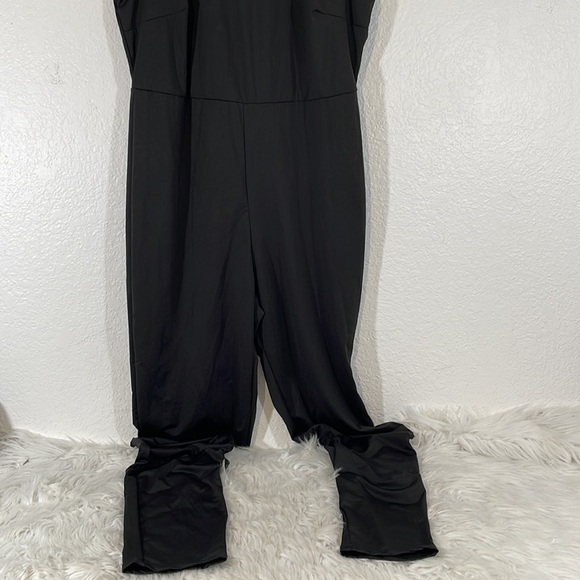 FASHION NOVA Not Your Typical Baby Jumpsuit Black Size 2X New - Picture 4 of 11